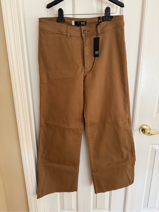 Kut from the Kloth Denim - Kut from the Kloth Wide-Leg Jeans in Brown